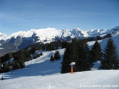 Photo piste de ski samoëns